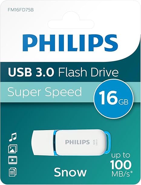PHMMD16GBS200U3* PH USB 16GB USB 3.0 Snow edition plavi, PHILIPS*