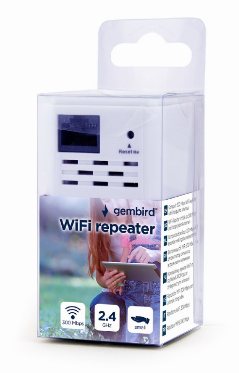 WNP-RP300-03 GB WiFi repeater 300Mbps WNP-RP300-03 bijeli